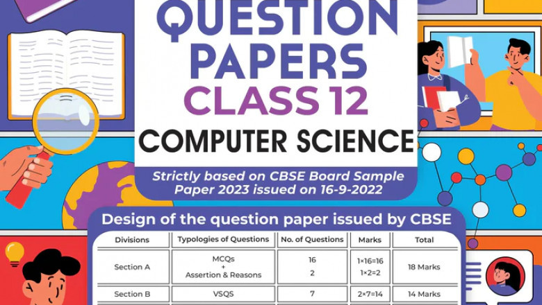 CBSE Sample Paper Class 12 | Mock Test | Computer Science | For Board Exams 2022-2023