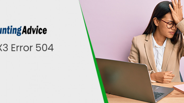 How to Fix Sage X3 Error 504