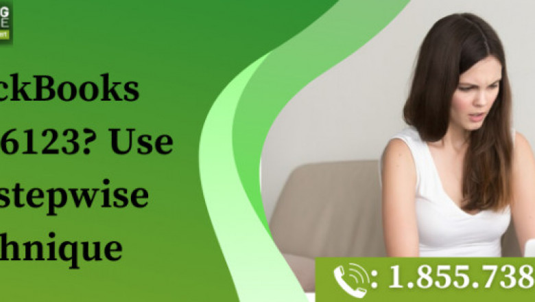QuickBooks Error 6123? Use this stepwise technique
