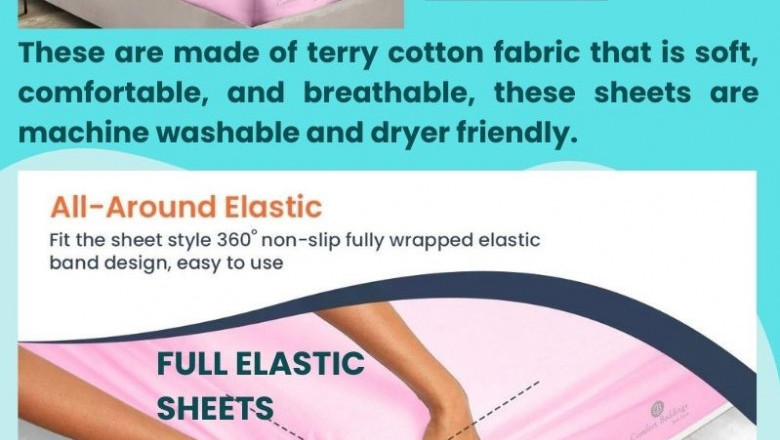 Baby Dry Fitted Sheets give your Baby Comfortable Sleep