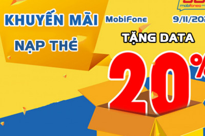 Khuyen mai MobiFone ngay 9/11/2022