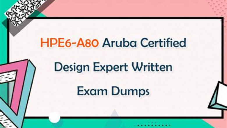 HP HPE6-A80 Guaranteed Success | Exam HPE6-A80 Braindumps