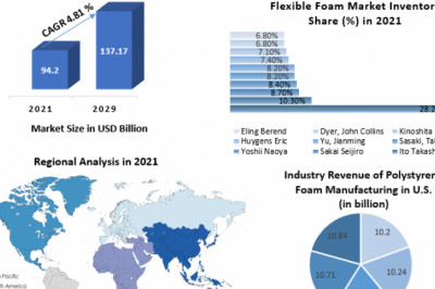 Foam Market Application Analysis, Regional Outlook And Forecast To 2029
