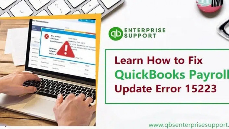 How to Resolve QuickBooks Payroll Error Code 15223?