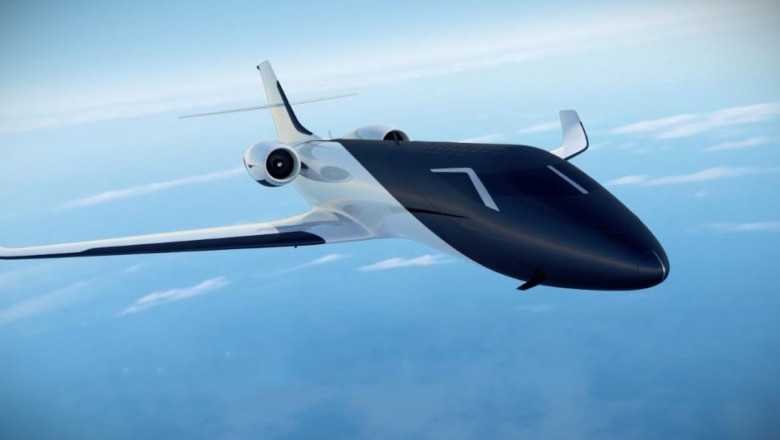 Hybrid electric jets have electric motors that power them.
