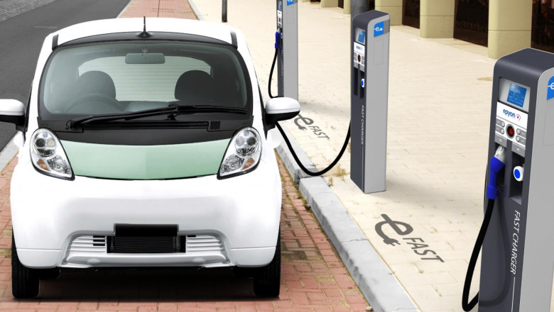 Wireless Electric Vehicle Charging Transferring The Power Need To Installation Of A Second Induction Coil