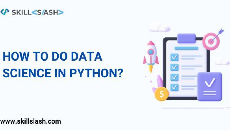 How does data science work in Python?