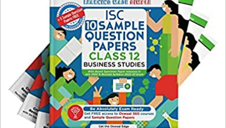 ISC Sample Paper Class 12 Accountancy | Economics | Business Studies | Commerce | Exams 2022-23