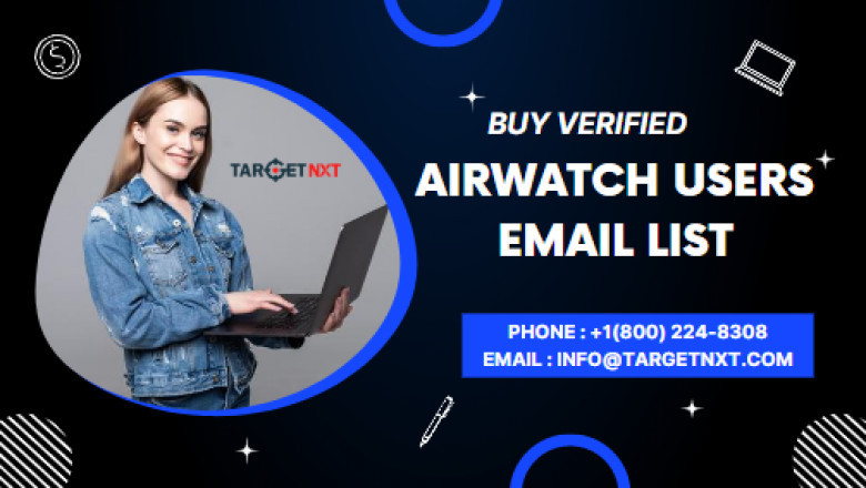 Premium Airwatch Users Email List Providers