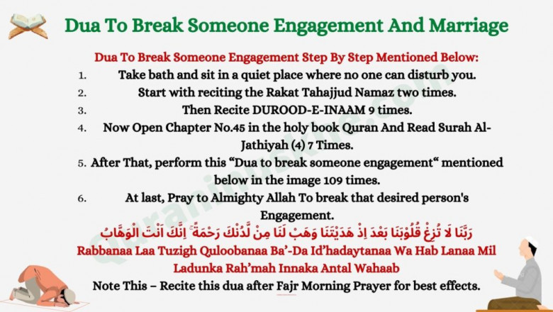 Dua To Break Someone Engagement And Marriage