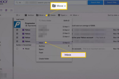 How to Recover Deleted Emails From Yahoo