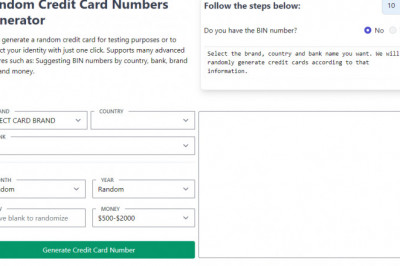 The Complete Guide to Credit Card Numbers Generators and How They are Disrupting the Credit Industry