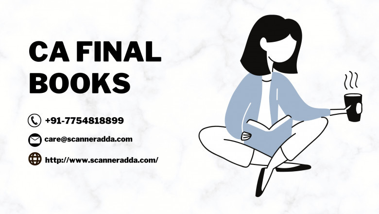 CA Final Group 1 Books for November 2022 Exam!!