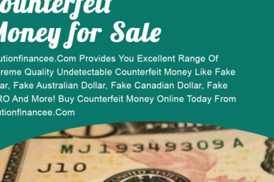 Counterfeit Money Bills For Sale - Solutionfinancee