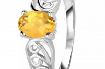 Citrine Rings - Christmas Birthday Gifts for your loved ones