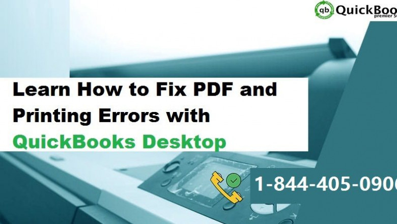 Steps to Troubleshoot PDF and Print problems with QuickBooks Desktop