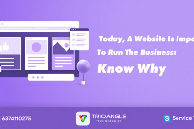 Today, A Website Is Important To Run The Business: Know Why