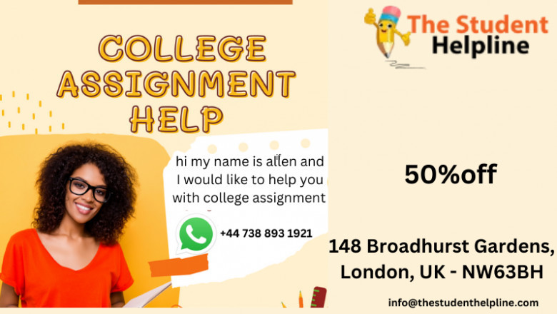 Get Best College Assignment Help In The United Kingdom With Top Experts - Flat 50% Off - Book Now!