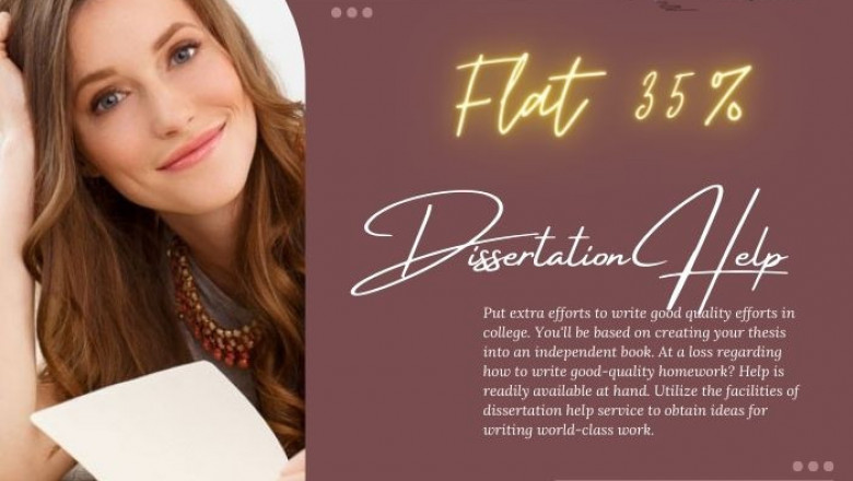Get The Dissertation Help Assignment In UK- Flat 35% OFF
