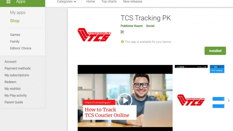 TCS Tracking PK - Track Your Shipment Easily With One Click
