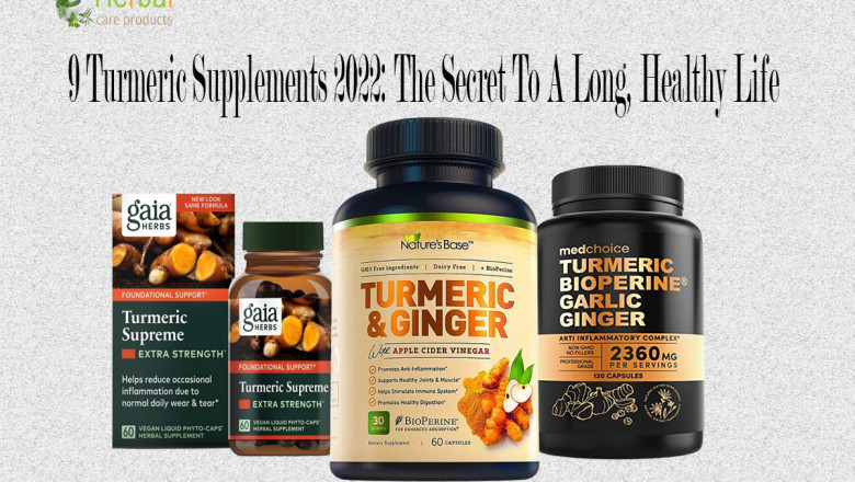 9 Turmeric Supplements 2022: The Secret To A Long, Healthy Life