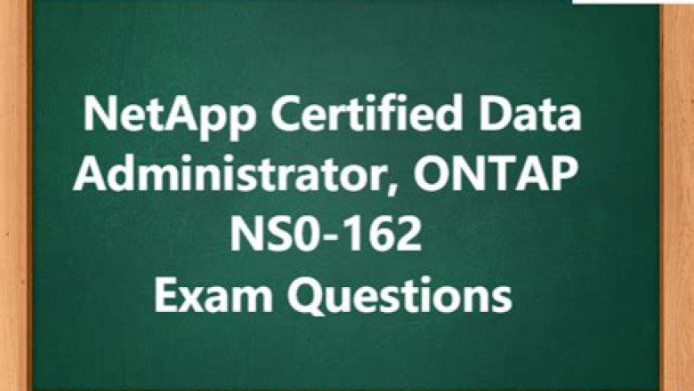 NS0-162 Valid Dumps, Network Appliance NS0-162 Valid Exam Blueprint