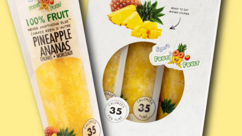 Pineapple Fruit Tubes