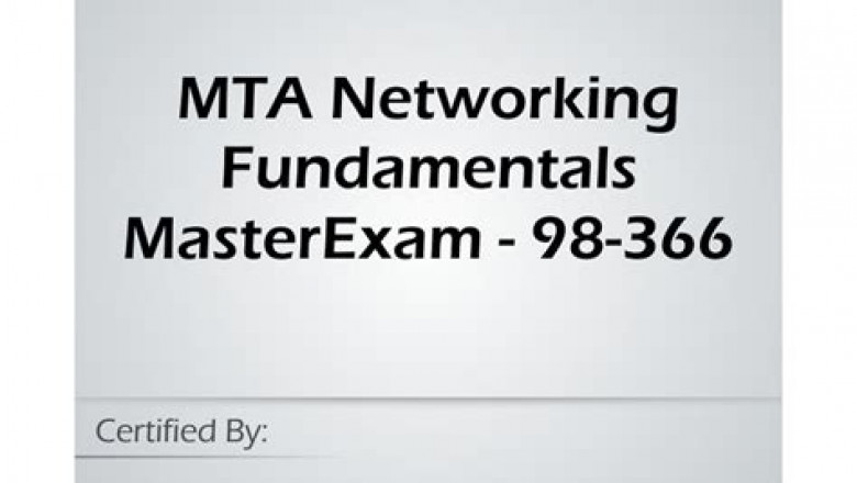 2022 98-366 Latest Exam Online, New 98-366 Study Plan | Relevant MTA Networking Fundamentals Questions