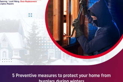 5 Preventive measures to protect your home from burglars during winters