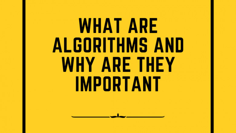 What are Algorithms and Why Are They Important