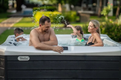 Premium hot tubs with energy-efficient accessories