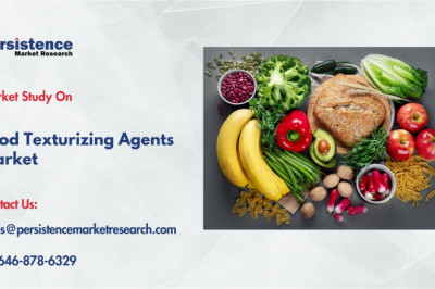 Food Texturizing Agents Market Gains Traction with Plant-Based and Vegan Food Trends