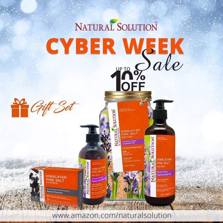 Natural Solution Cyber week Sale Gift Set's