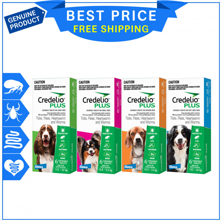 Credelio Plus Allrounder parasite protection for Dogs