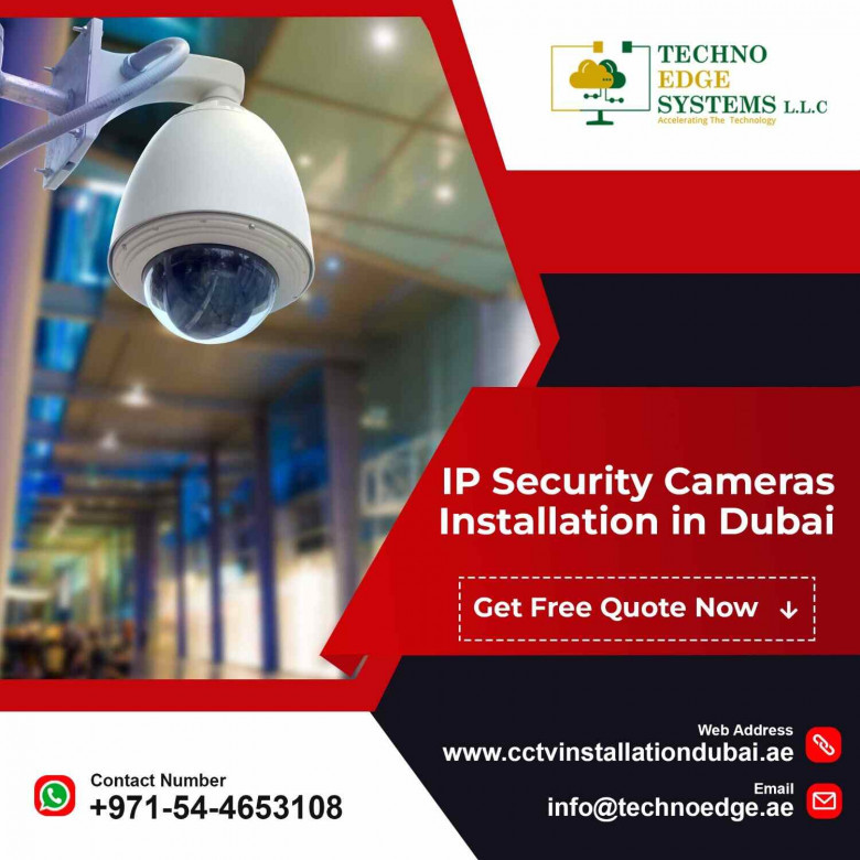 Find Best IP Security Cameras Installation Solutions Dubai?