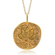 Solid Gold Coin Necklace