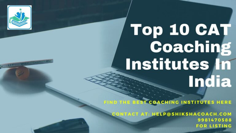 Top 10 CAT Coaching Institutes in India