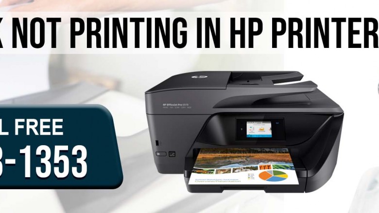 Black Ink Not Printing in HP Printer | 1-844-333-1353 | HelpTechLine