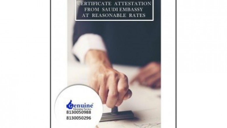 Attestation for Saudi from Genuine Attestation Services