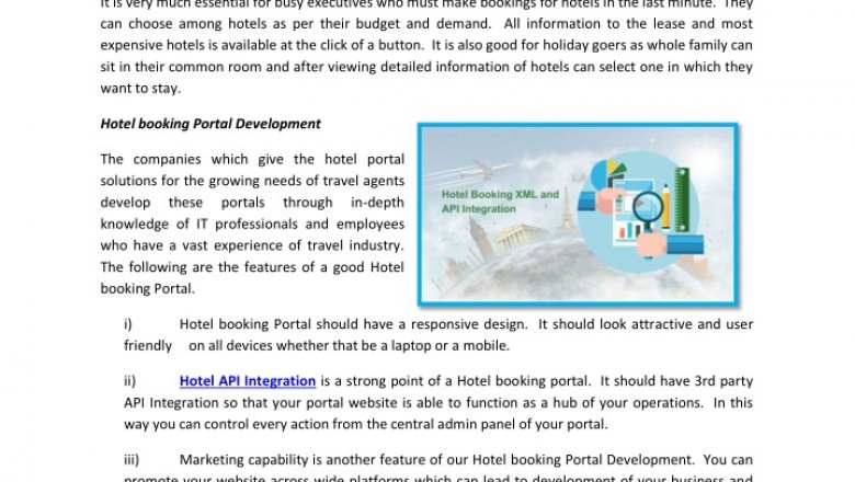 Hotel booking Portal Development – Ease into the luxurious stay