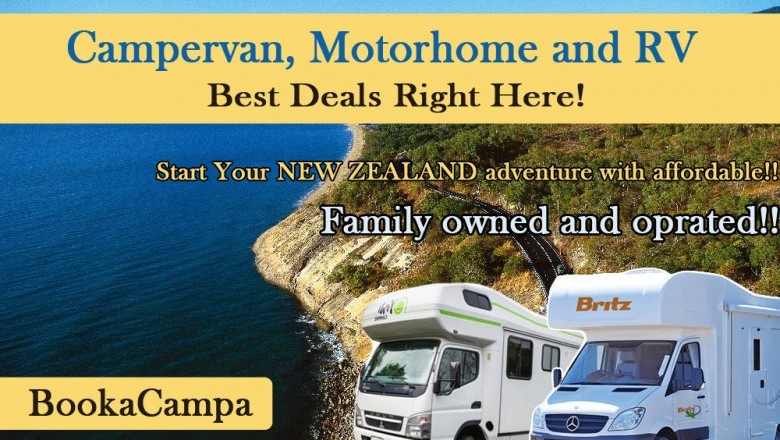 Campervans New Zealand Rent - 7 Berth Campervan Hire NZ