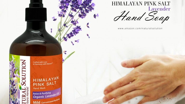 Natural Solution Himalayan Pink Salt Lavender Hand Soap