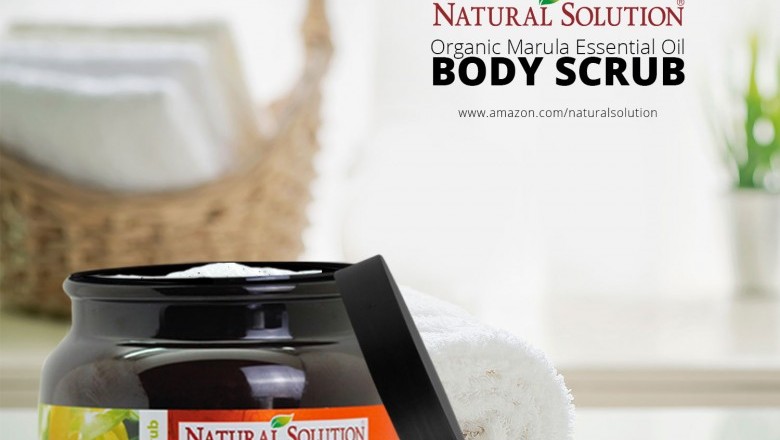 Natural Solution Organic Marula Oil Body Scrub