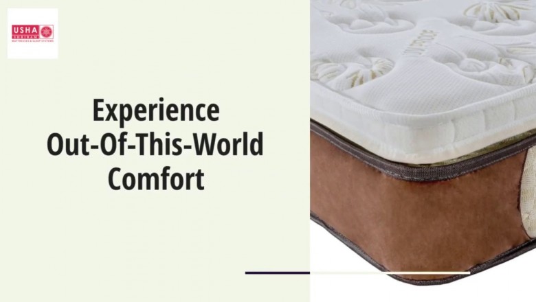 Pocket Spring & Memory Foam Mattress-Usha Shriram