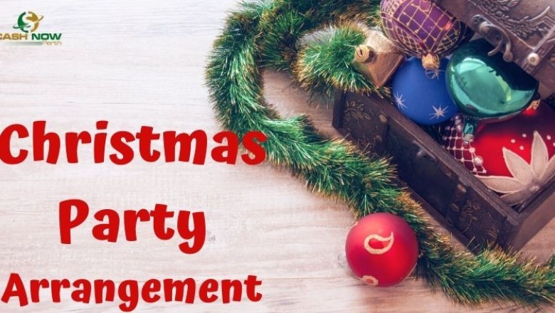 Christmas Party Arrangement