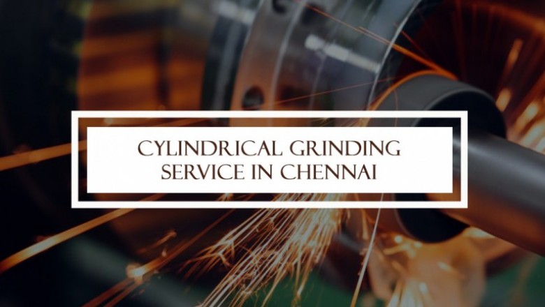 Cylindrical Grinding Service in Chennai | SRS Engineering Works