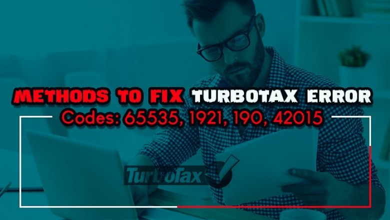 Turbotax Install Error 65535