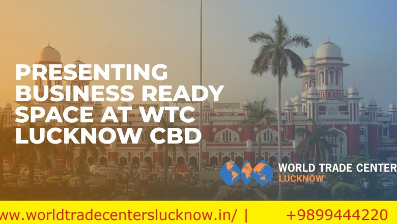 World Trade Centre Lucknow, Wtc Lucknow Shops, WTC Lucknow Office Space
