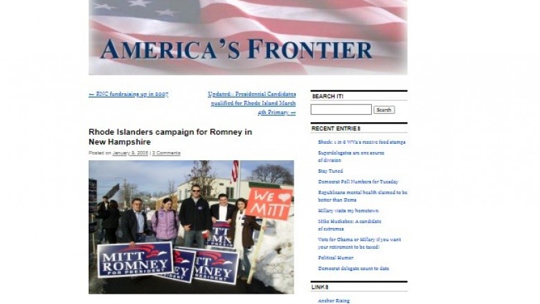 Staffer Ryan Bilodeau Campaigns for Romney