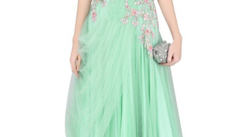 Top 10 Designer Saree Gown Design Online at Best Price